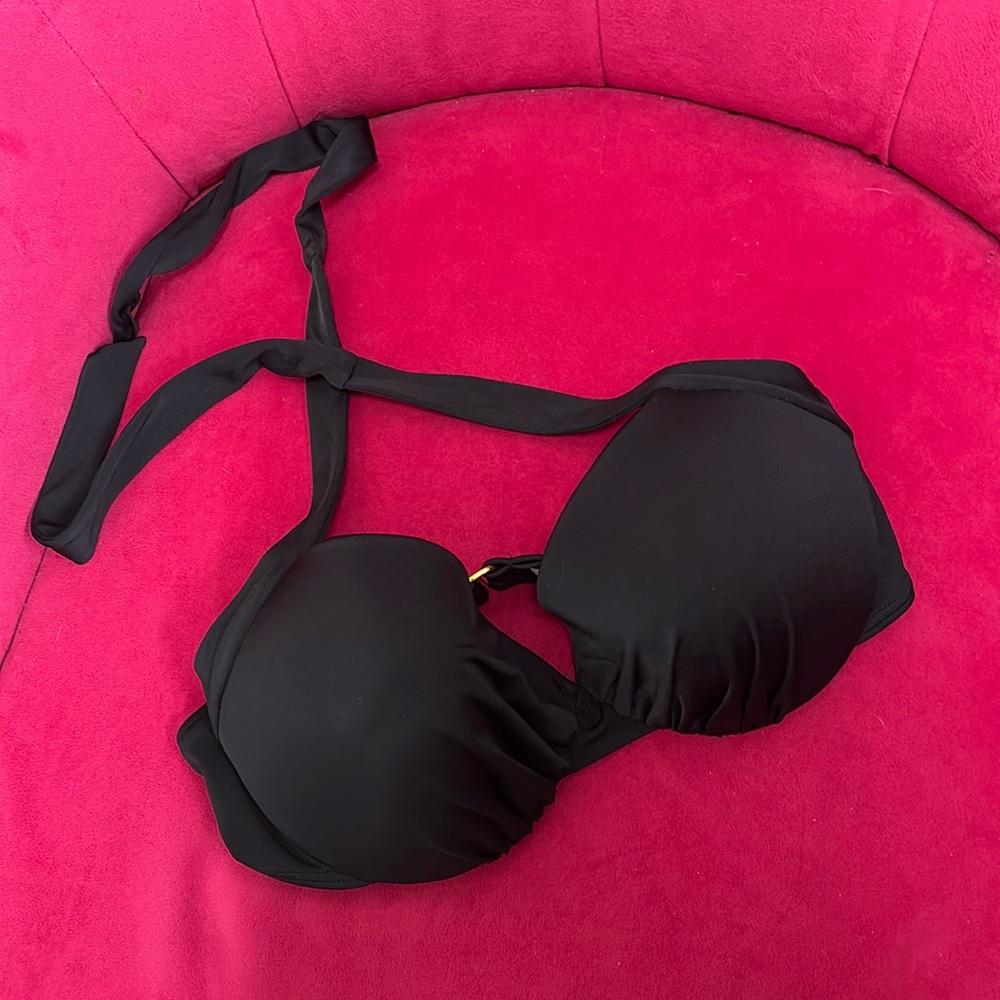 34DD swim top black from Victoria secret